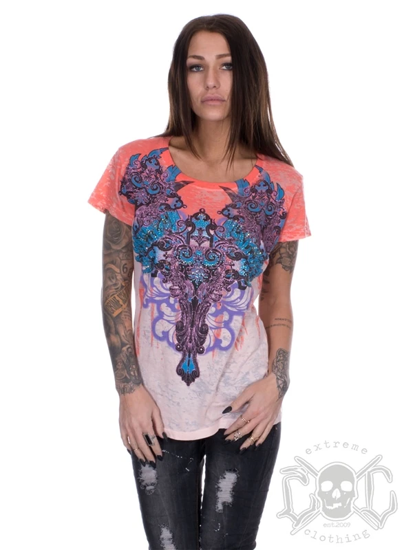 Angels & Diamonds Triple Crosser Tee 1 Angels & Diamonds Triple Crosser Tee