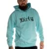 Dirty Amsterdam Herr Hoodie, Ocean Blue