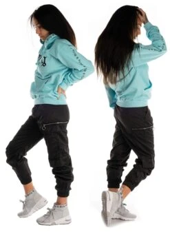 Dirty Amsterdam Hoodie, Ocean Blue -Straßenmode Kleidung dirty amsterdam hoodie ocean blue 4