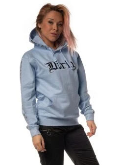 Dirty Amsterdam Hoodie, Surf Blue