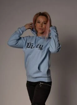 Dirty Amsterdam Hoodie, Surf Blue -Straßenmode Kleidung dirty amsterdam hoodie surf blue 4