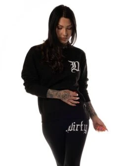 Dirty Bad 1 Sweatshirt, Black N White