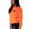 Dirty Bad 1 Sweatshirt, Neon Orange