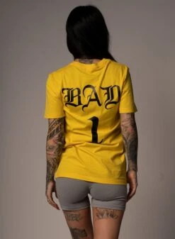 Dirty Bad 1 Tee, Yellow -Straßenmode Kleidung dirty bad 1 tee yellow 2