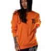 Dirty Bad 1 Unisex Sweatshirt, Orange N Black