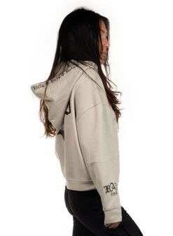 Dirty Bad One Cropped Hoodie, Green -Straßenmode Kleidung dirty bad one cropped hoodie green 4