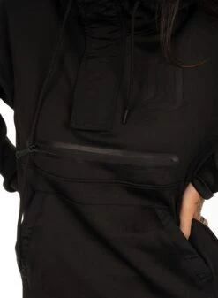 Dirty Black Cargo Tracksuit 10 Dirty Black Cargo Tracksuit -Straßenmode Kleidung dirty black cargo tracksuit 4