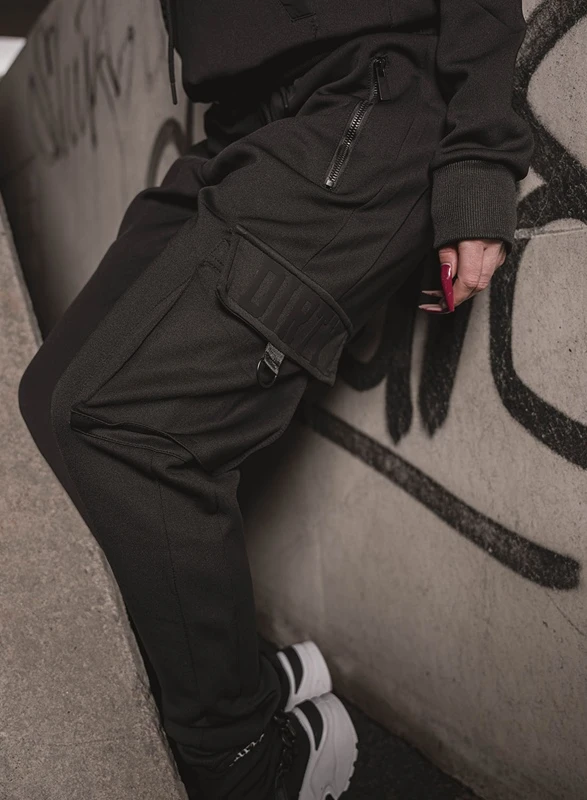 Dirty Black Cargo Tracksuit 6 Dirty Black Cargo Tracksuit – Bild 6