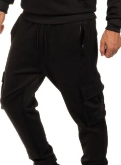 Dirty Black Cargo Tracksuit -Straßenmode Kleidung dirty black cargo tracksuit 8