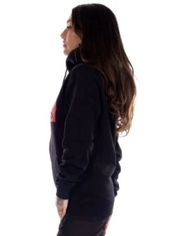 Dirty Black N Red Unisex Hoodie -Straßenmode Kleidung dirty black n red unisex hoodie 2