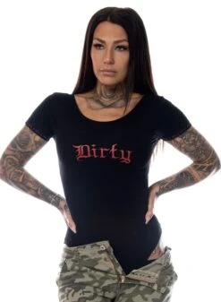 Dirty Body, Black N Red