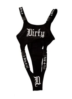 Dirty Buckle Up Body, Svart -Straßenmode Kleidung dirty buckle up body svart 2