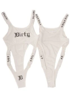 Straßenmode Kleidung -Straßenmode Kleidung dirty buckle up body white 1