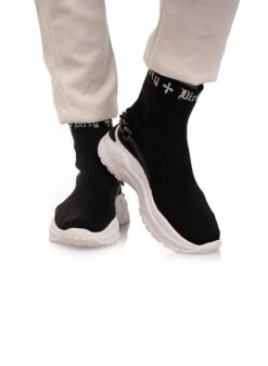 Dirty Clean Sneakers, Black N White