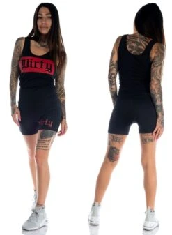 Straßenmode Kleidung -Straßenmode Kleidung dirty cykelbyxor svarta 1