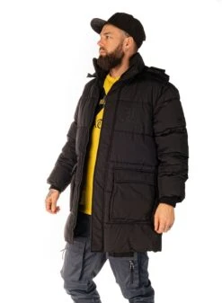 Dirty D Big Pufferjacket, Black