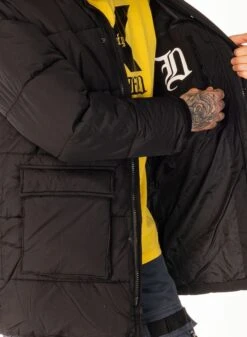 Dirty D Big Pufferjacket, Black -Straßenmode Kleidung dirty d big pufferjacket black 3