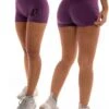 Dirty D Biker Shorts, Purple