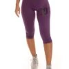 Dirty D Capri Pants, Purple