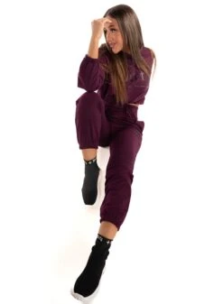 Dirty D SweatPants, Purple -Straßenmode Kleidung dirty d sweatpants purple 2