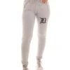 Dirty D Zipped SweatPants, Grey