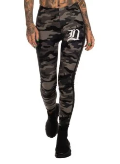 Dirty Dark Camo Leggings