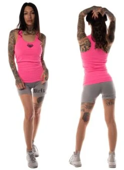 Dirty Diamond Tank, Pink -Straßenmode Kleidung dirty diamond tank pink 2