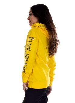 Dirty Girlie Hoodie, Yellow -Straßenmode Kleidung dirty girlie hoodie yellow 3