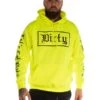 Dirty Herr Hoodie, Neon Yellow