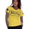Dirty Jena Tee, Yellow
