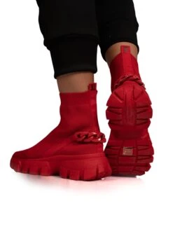 Dirty Limited Edition Sneakers, Red