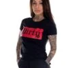 Dirty Red Women Tee, Black