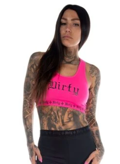 Dirty Sport Top, Pink