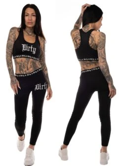 Straßenmode Kleidung -Straßenmode Kleidung dirty top black 1