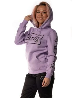 Dirty Unisex Hoodie, Purple N Black 12 Dirty Unisex Hoodie, Purple N Black -Straßenmode Kleidung dirty unisex hoodie purple n black 5