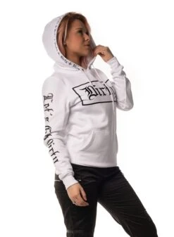 Dirty Unisex Hoodie, White N Black 13 Dirty Unisex Hoodie, White N Black -Straßenmode Kleidung dirty unisex hoodie white n black 6