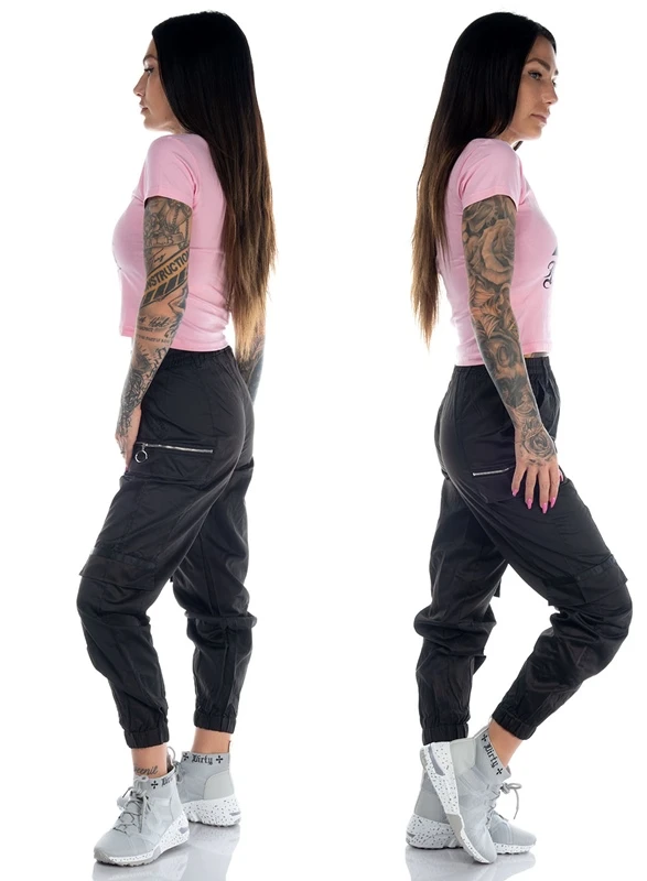 Dirty X-rated Crop Top, Pink 3 Dirty X-rated Crop Top, Pink – Bild 3