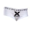 Dirty X-rated HotPants, White