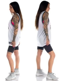 Dirty X-rated Unisex Mesh Linne, Vitt -Straßenmode Kleidung dirty x rated unisex mesh linne vitt 3