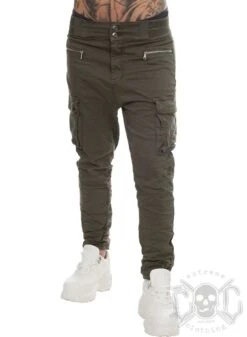 EXc Baggy Cargo Pants, Army