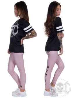 EXc Black N White Striped Skull Mesh Tee -Straßenmode Kleidung exc black n white striped skull mesh tee 2