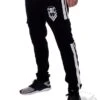 EXc Black N White Unisex Cargo Sweatpants