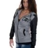 EXc Black/Grey Hoodie, Women