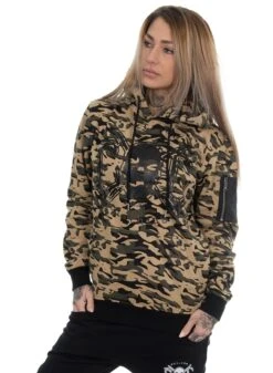 EXc Bomber Camo Hoodie, Unisex