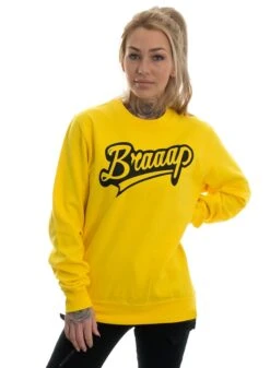 EXc Braaap Sweatshirt, Yellow