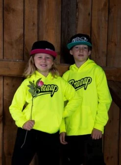 EXc Braaap Unisex Kidz Hoodie, Neon Yellow -Straßenmode Kleidung exc braaap unisex kidz hoodie neon yellow 7