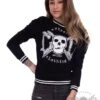 EXc College Sweatshirt Black N White