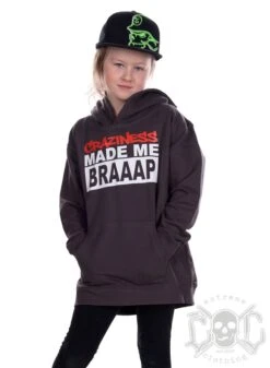 EXc Craziness Kids Hoodie, Grey