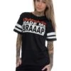 EXc Craziness Mesh Tee, Black