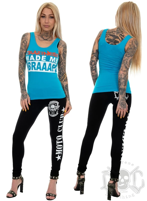 EXc Craziness Tank, Caribbean Blue 2 EXc Craziness Tank, Caribbean Blue – Bild 2